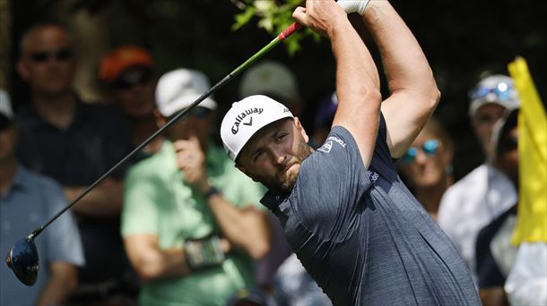 Jon rahm, durante la primera jornada del Másters de Augusta