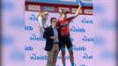 Mikel Landa recibe el Premio EITB al mejor ciclista vasco de la Itzulia