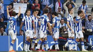 La Real vence al Getafe y se mantiene en puestos de Champions (2-0)