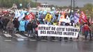 Las protestas contra la reforma de pensiones vuelven a tomar Baiona