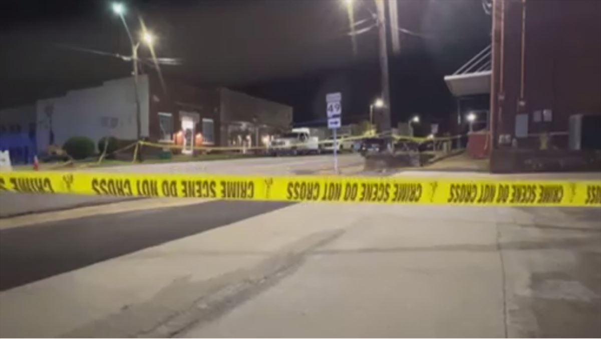 Alabama, zona del tiroteo. Imagen extraída de un vídeo de agencias. 