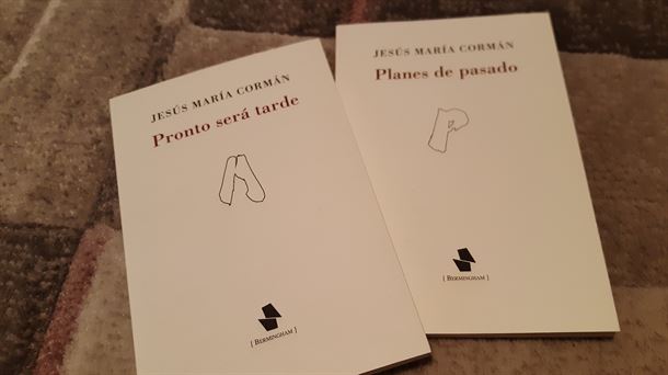 Portadas de los últimos libros de poemas de Jesús María Cormán