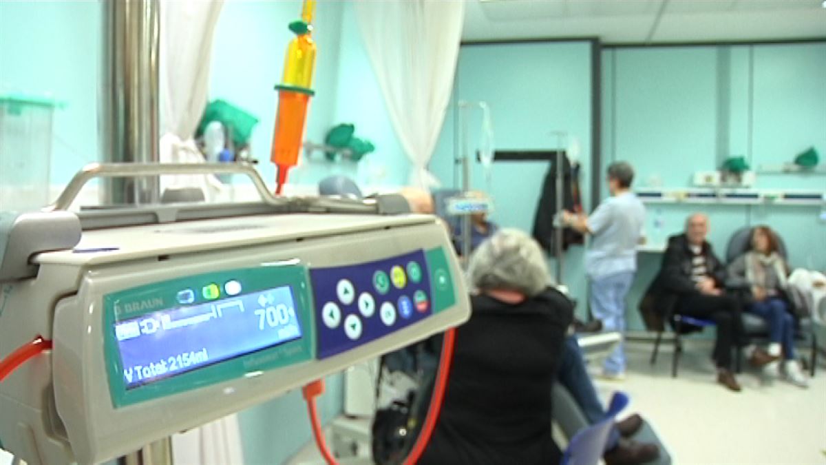 Pacientes oncológicos en un centro hospitalario de la Comunidad Autónoma Vasca