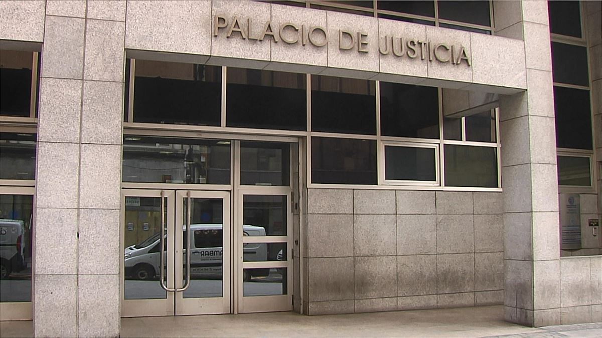 El palacio de Justicia de Bilbao. 