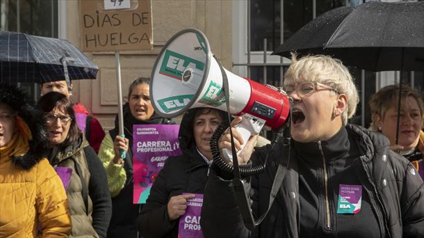 Amplio seguimiento de la huelga en los centros sanitarios de la zona rural alavesa       