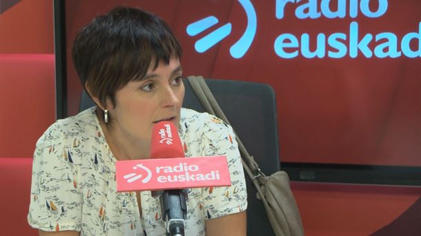 Garbiñe Aranburu LABen koordinatzaile nagusia, Radio Euskadin. Argazkia: EITB