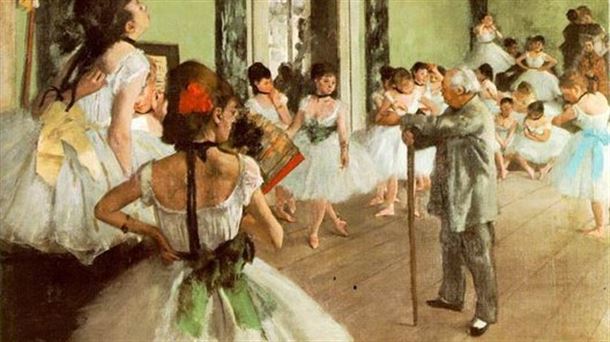 La clase de danza. Edgar Degas. Museo de Orsay