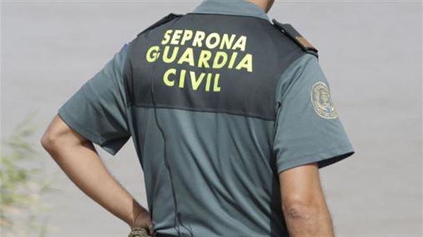 Una perra salva la vida gracias al boca a boca de un agente de Seprona