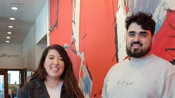 Amira Lemhaouli y Alejandro Salcedo, los creadores de Eaty Jet.