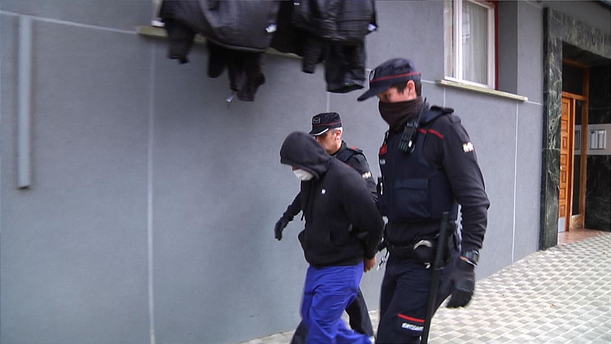 Presunto asesino en serie de Bilbao. Imagen extraída de un vídeo de EITB MEDIA.