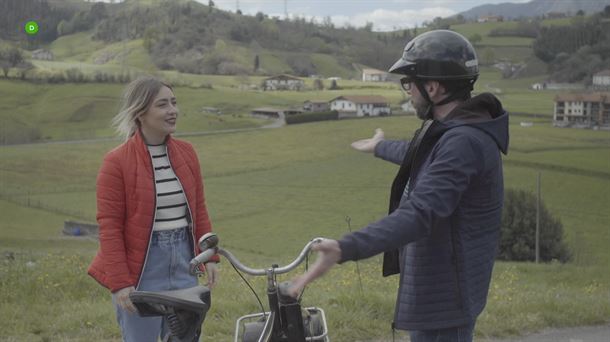 Miren Nogales eta Mikel Pagadi Aizarnan