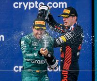 Alonso logra su podio 102 en Fórmula Uno, el cuarto en cinco carreras