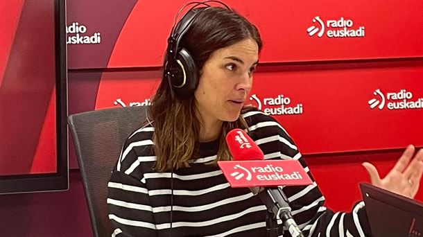 Aitana Ávila en Radio Euskadi. Foto: EITB Media