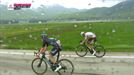 2023ko Italiako Giroko 4. etapako azken bi kilometroak eta iheslarien arteko esprinta 
