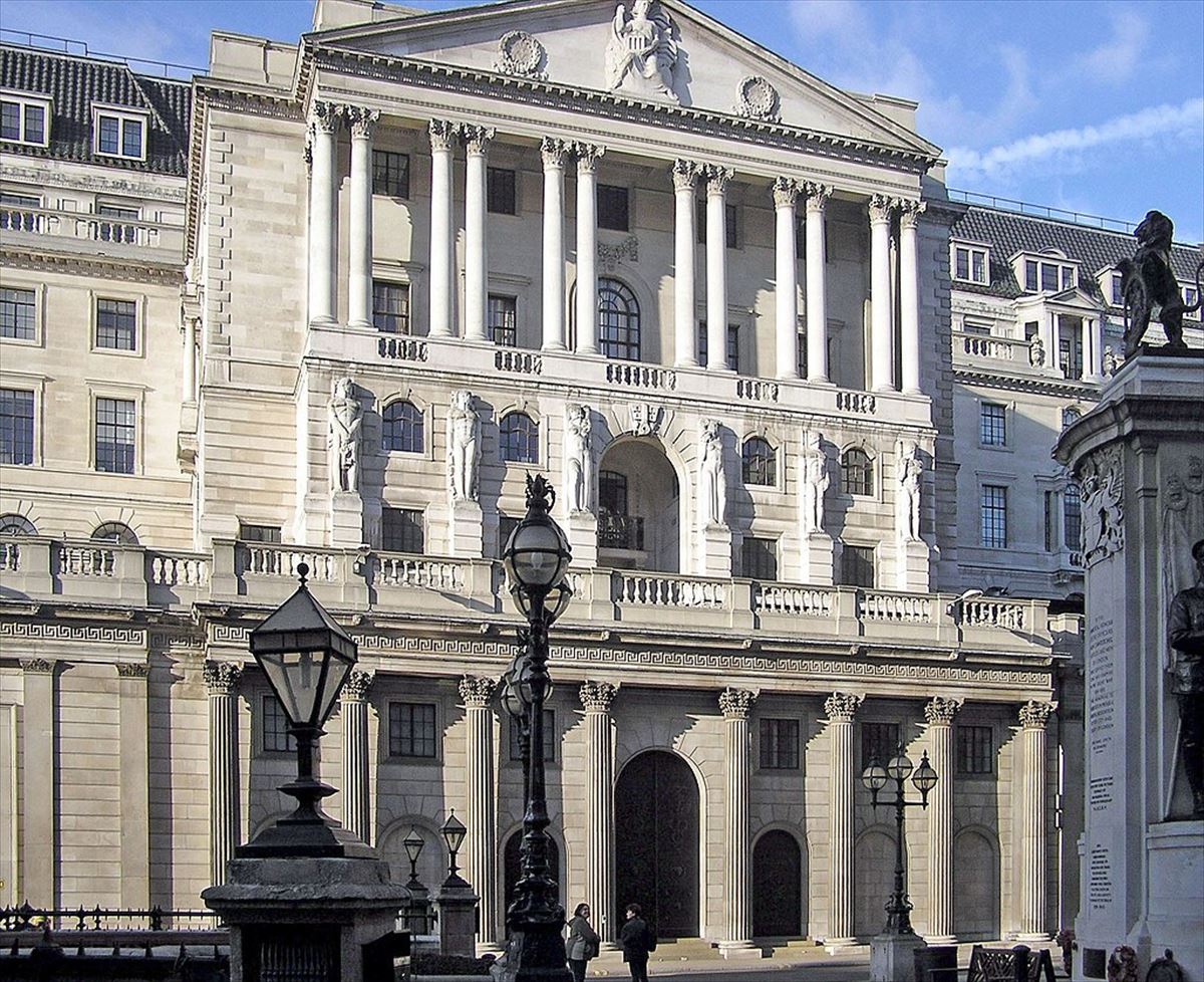 La sede central del Banco de Inglaterra