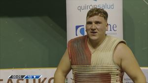 El harri-jasotzaile Urdax Magunazelaia, sancionado por un caso de dopaje