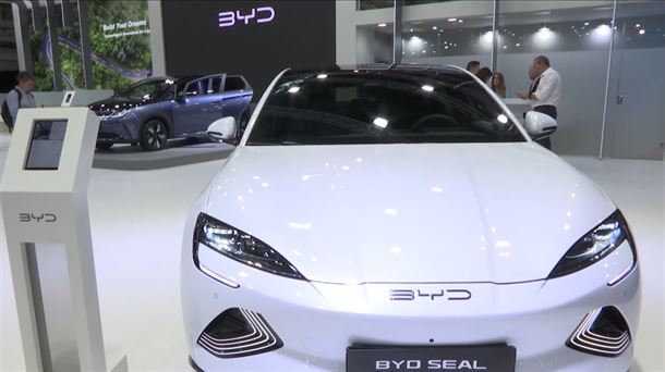 Coche eléctrico de la marca china BYD