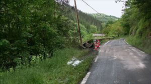 Artai Santidrian gidaria hil da Azpeitiko Rallysprintean parte hartzen ari zela, istripuz