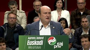 Andoni Ortuzar EAJren EBBko presidentea, artxiboko irudi batean