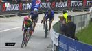 Italiako Giroko 13. etapako Crans Montana mendateko erasoak eta helmugaratzea