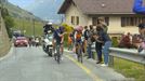 Pinoten eta Cepedaren arteko ika-mika Giroko 13. etapako azken igoeran