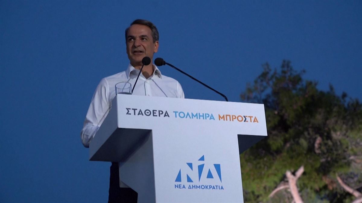 Kyriakos Mitsotakis, Greziako lehen ministro berria