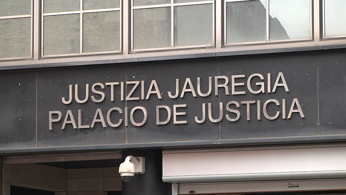 Palacio de Justicia de Tolosa. Imagen extraída de un vídeo de EITB MEDIA.