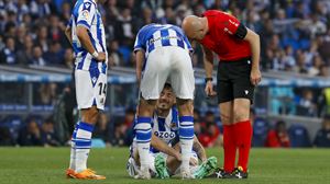 David Silvak minduta du bikia, eta baja izango da denboraldi amaierarako