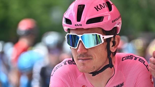 Imagen de archivo de Geraint Thomas, en el Giro de Italia 2023. 