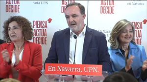 Esparza: 'UPNrentzat ez da inoiz gau ona izango EH Bildu indartuta ateratzen denean'