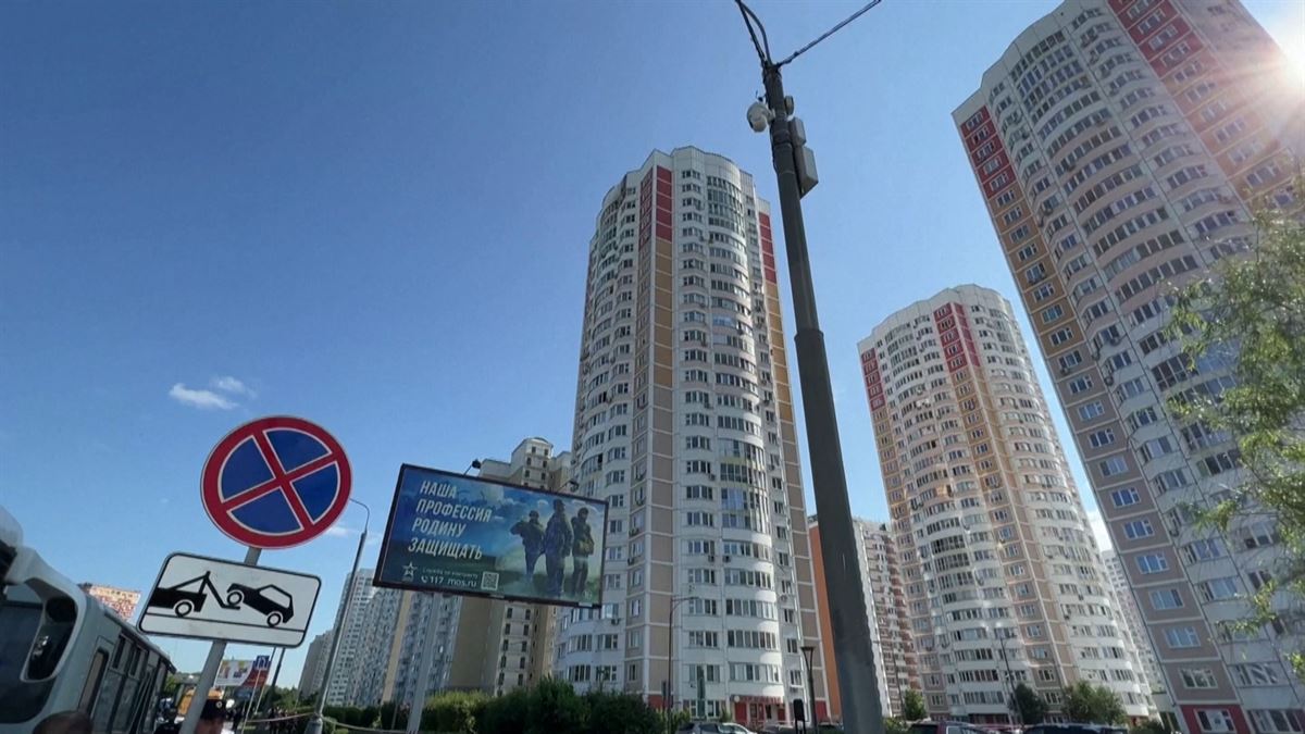 Moscú sufre un ataque con drones que provoca daños en varios edificios, según su alcalde