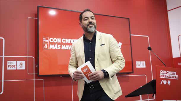 El secretario de Organización del PSN, Ramón Alzórriz. Foto: EFE