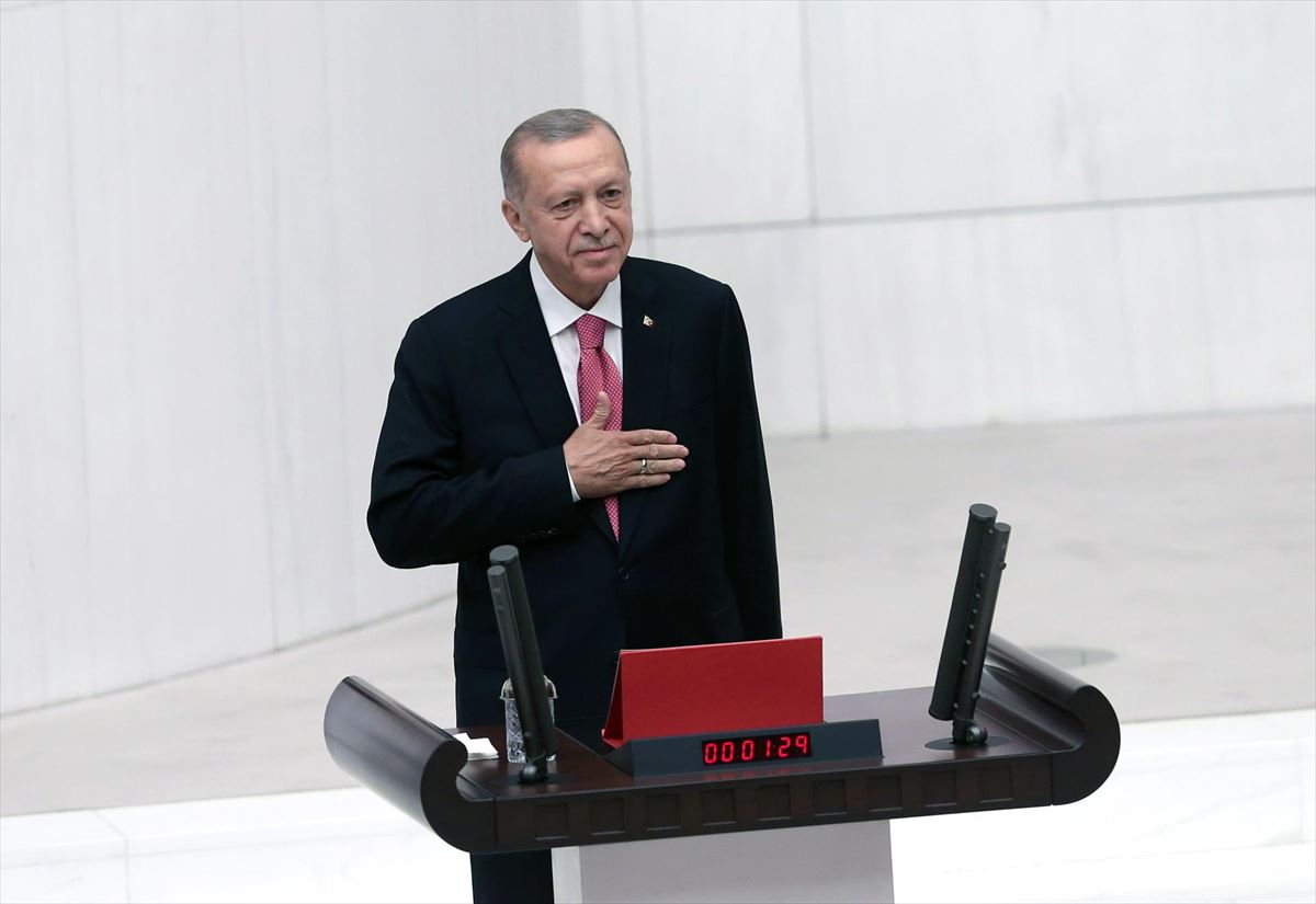 El presidente de Turquía, Recep Tayyip Erdogan. Foto: EFE