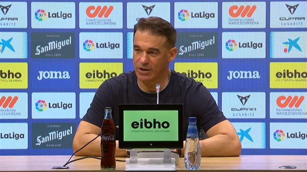 Luis Garcia Plaza, entrenador del Deportivo Alavés.