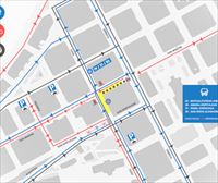Las obras del 'Topo' modificarán el tráfico en el centro de San Sebastián durante cinco meses desde hoy