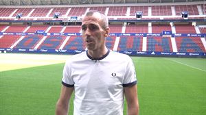 Patxi Puñal, sobre la clasificación europea de Osasuna: ''Tenemos ilusión de competir y hacer un buen papel''