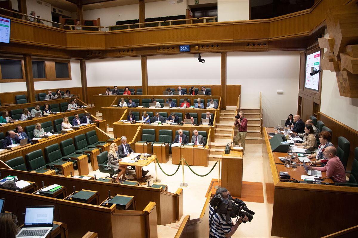 El Parlamento Vasco. 