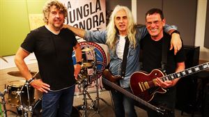 El trío rockero bilbaíno La Gripe en las sesiones jungleras