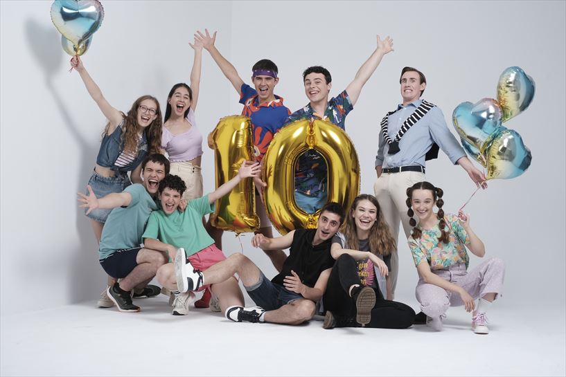 "Go!azen 10" telesaileko aktore taldea