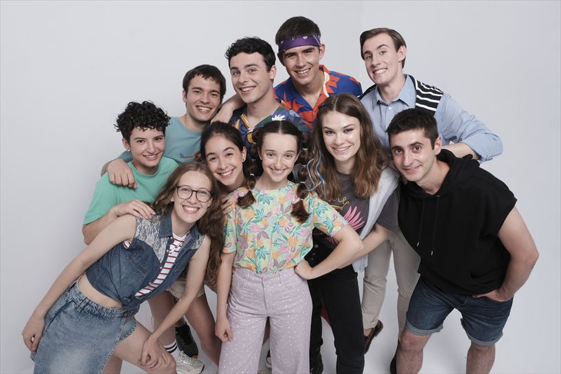 "Go!azen 10" telesaileko aktore taldea