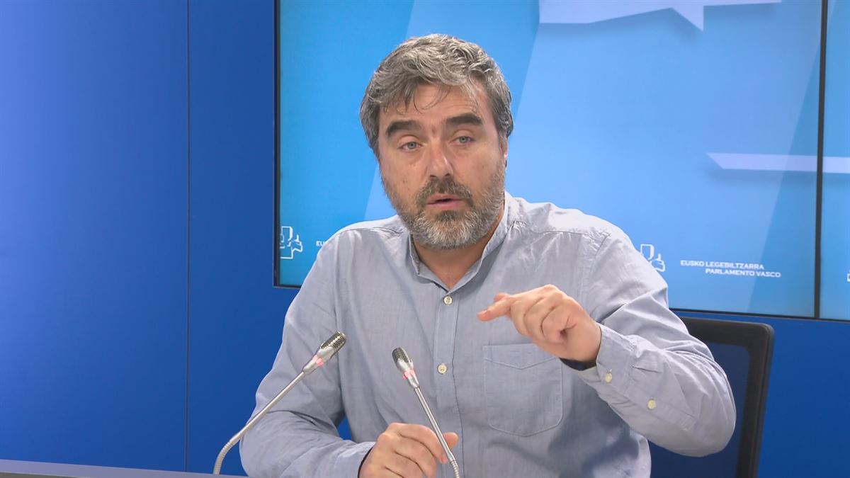 Mikel Otero. Imagen obtenida de un vídeo de EITB Media.