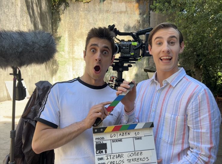 Xabier Elizalde eta Ander Ayerza