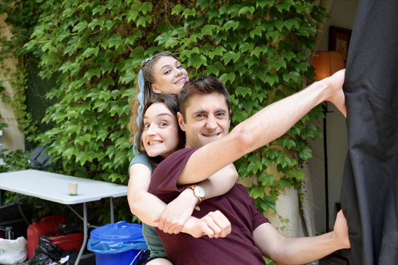 Garazi Elizalde, Maria Redondo eta Xabier Elizalde