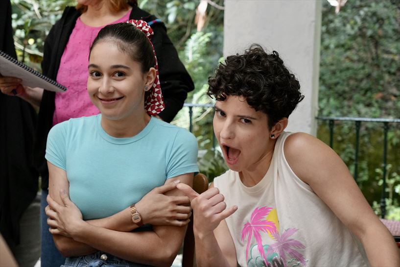 Mikele Arizkorreta eta Haizea Astrain