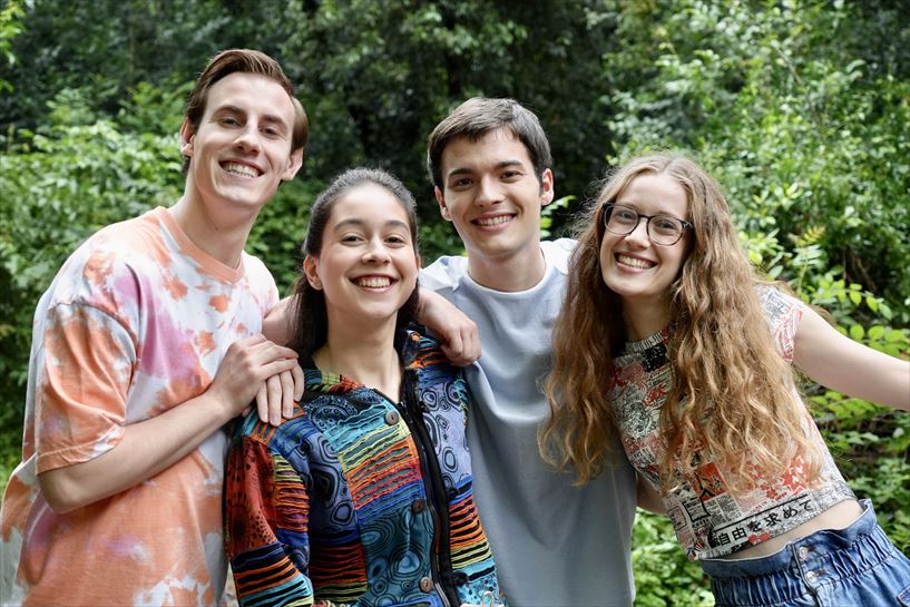 Ander Ayerza, Mikele Arizkorreta, Unai Arana eta Marina Ostolaza