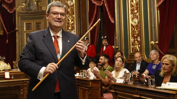 Juan Mari Aburto, alcalde de Bilbao. 