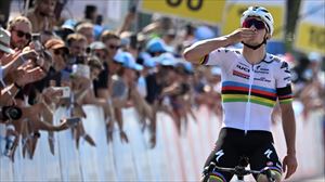Evenepoel gana la 7ª etapa del Tour de Suiza y se la dedica a Gino Mäder