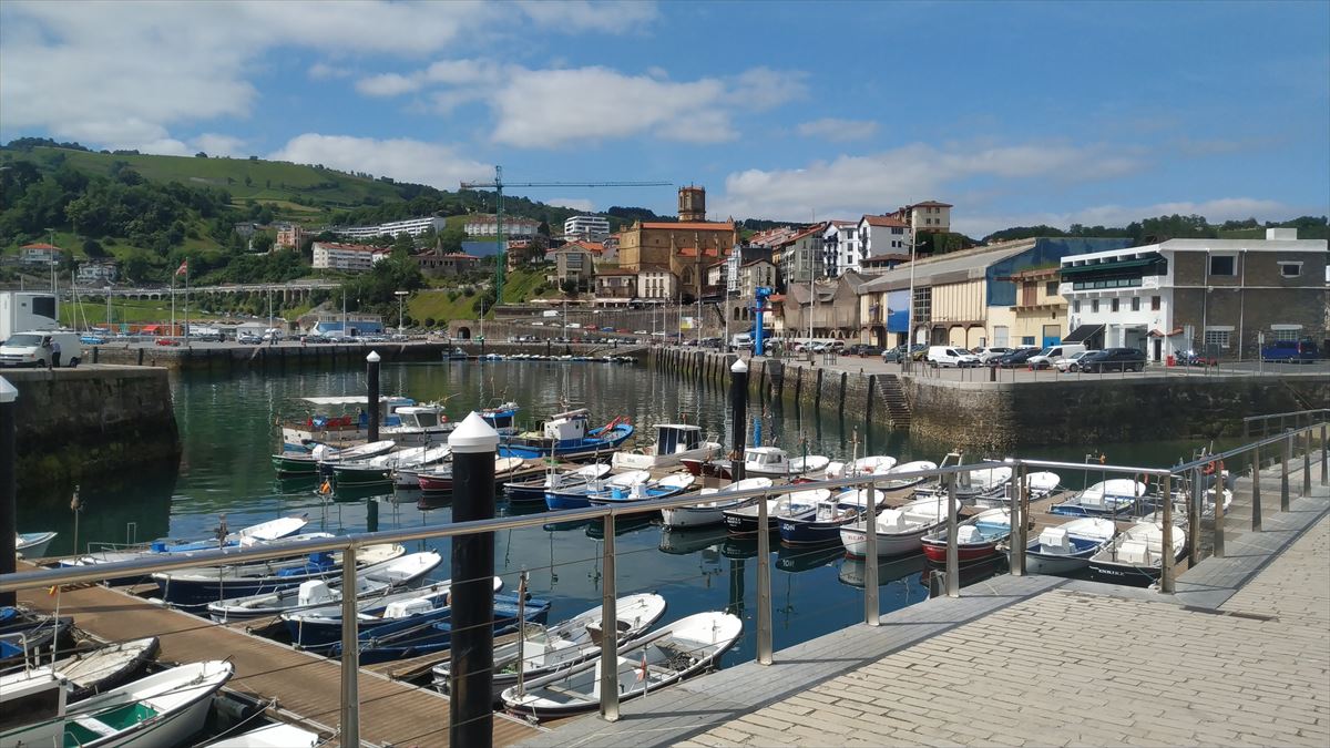 El puerto de Getaria, en una imagen de archivo. 