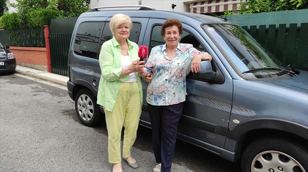 María Luisa y Espe, dos expertas conductoras de 85 y 92 años