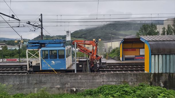 Amurrio eta Urduña arteko tren-zirkulazioa eten dute